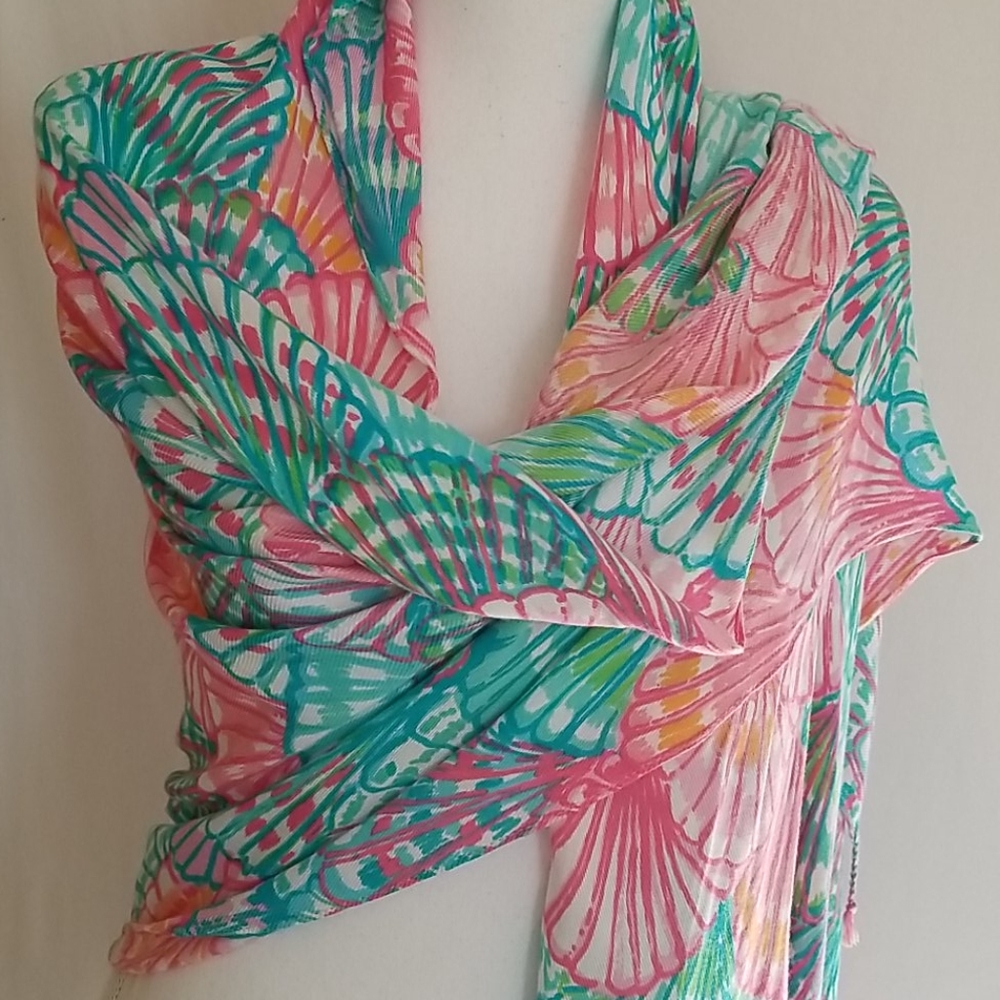 Lilly Pultizer Oh Shello Scarf Wrap